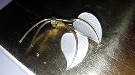 Sterling brooch made in Norway