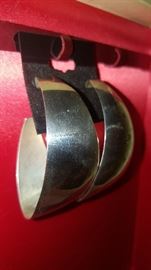 Yellow Horse sterling earrings 