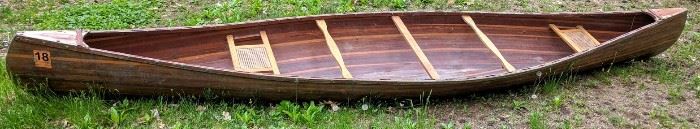 16' Cedar Strip Canoe