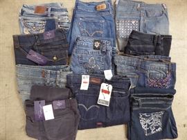 100's of jeans - lots new with tags! Over 150 Diane Gilman jeans