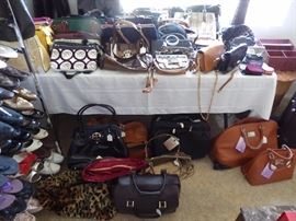 Purses and shoes
