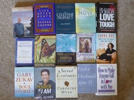 100's of books, most spiritual type