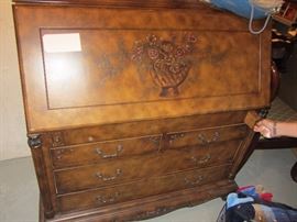 FLORAL DROP FRONT DESK