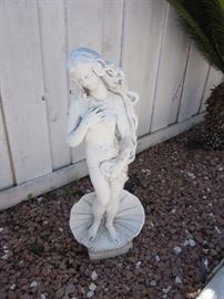 Venus on the half shell...solid plaster