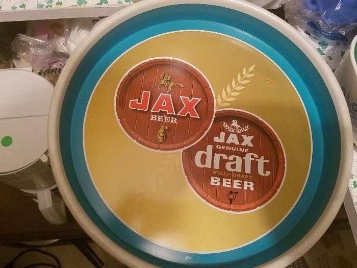 Jax beer tray