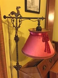 CAST IRON LAMP