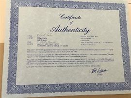 Belmont Harbor By Tom Lynch AP with Certificate