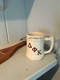 Wake Forest paddle and cups