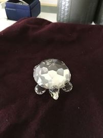 Swarovski Crystal turtle