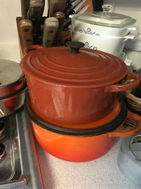 Le Creuset Pots
