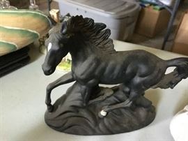 Horse statue