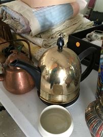 Tea pot, copper