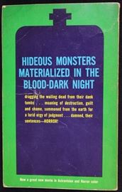 "Orgy of the Dead" Paperback - RARE BOOK!
1966 copy of the paperback movie novelization of schlockmaster Edward D. Wood Jr. Very collectible and valuable. A rare cult-classic book. Overall good condition.
