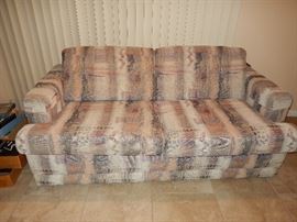 La-Z-Boy sofa with tags.