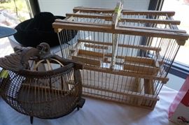 Quail catching cage and bird cage