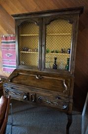 French Provincial secretary hutch