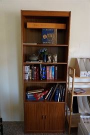 books and knick knacks