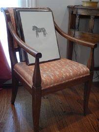 PAIR OF EMPIRE CHAIRS