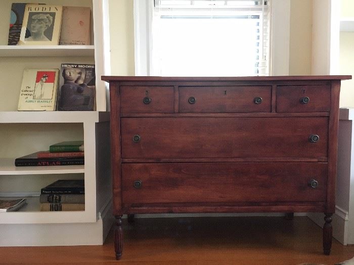 Antique Set Of Drawers from Leavens, Boston MA