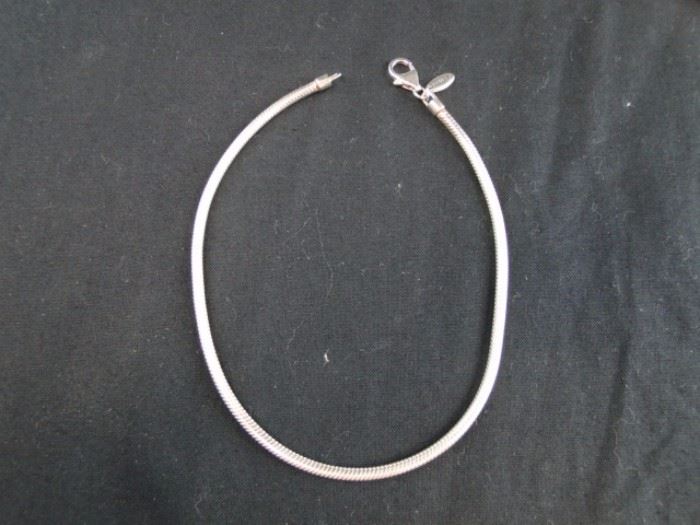 10 1/2" Sterling Anklet/Bracelet