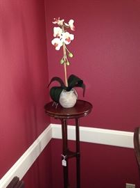 Plant stand and artificial orchid plant