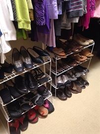 Assortment of lady's shoes
