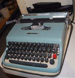 Vintage typewriter