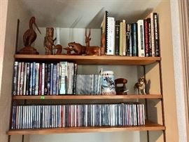 Books & Kenyon Wooden Carvings
