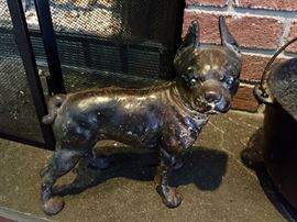 Antique Cast Iron Bulldog