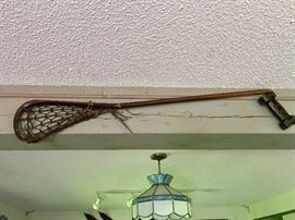 ANTIQUE LACROSSE STICK MOHAWK