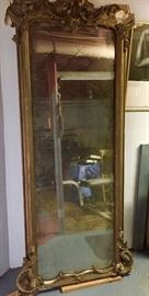 7FT TALL ANTIQUE MIRROR