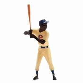 Ernie Banks Original Hartland: An original 1958-63 Ernie Banks Hartland statue. Ernie is self-standing, shown holding his bat getting ready for the pitch. The Hartland manufacturing name can be found on the back around the waist of the pants.