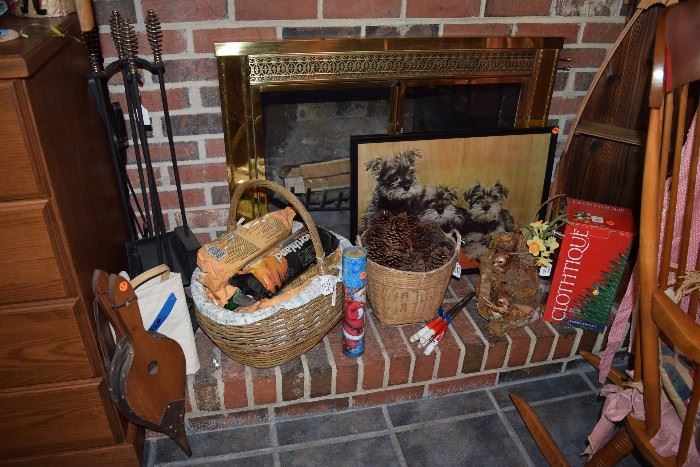 Fireplace tools and accessories