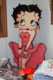 Betty Boop stand up decor