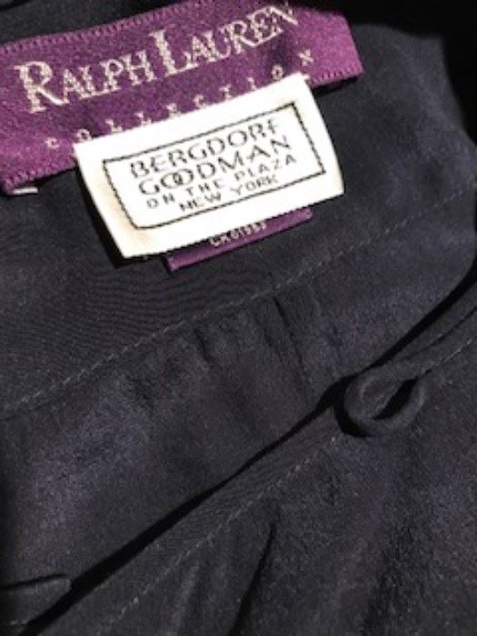 Ralph Lauren Purple Label - silk Asian jacket very cool