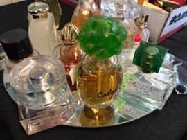 Just a few of the perfume bottles 