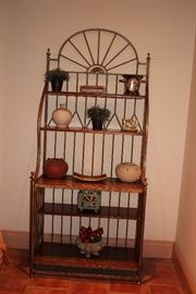 Baker's Rack and Decorative