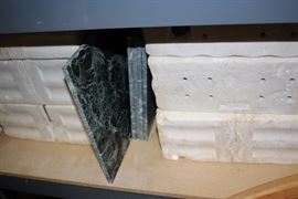 Black Marbleized Tiles