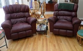 Brown Leather Recliners