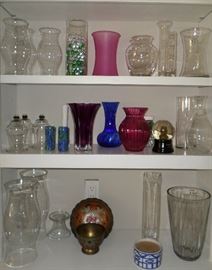 lots of misc glassware