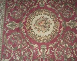 100% New Zealand Wool Carpet, 7'10" x 7'10"