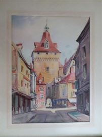 Lovely German watercolor