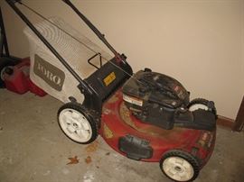 Toro lawnmower