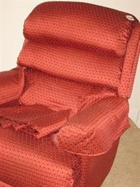 Red recliner
