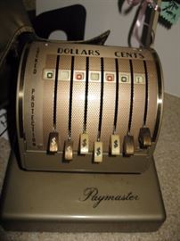 Paymaster check printer