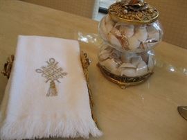 towel holder and accessories