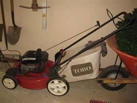 Toro lawnmower