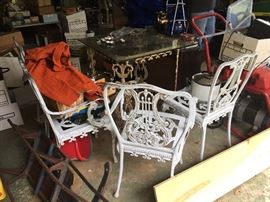 Heavy duty patio set