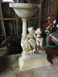 Signed alabaster