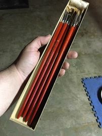 NOS sable brushes